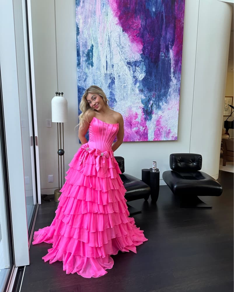 Sherri Hill Bow Ball Gown - Image 1