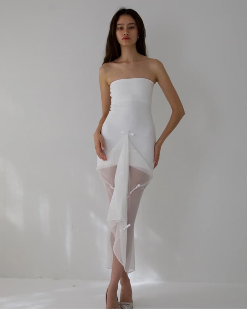 BUCI NYC Metis Dress Ivory S - Image 1
