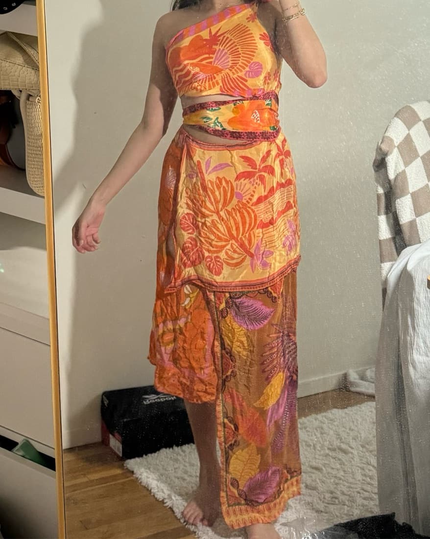 Printed Farm Rio Midi Dress - Image 5