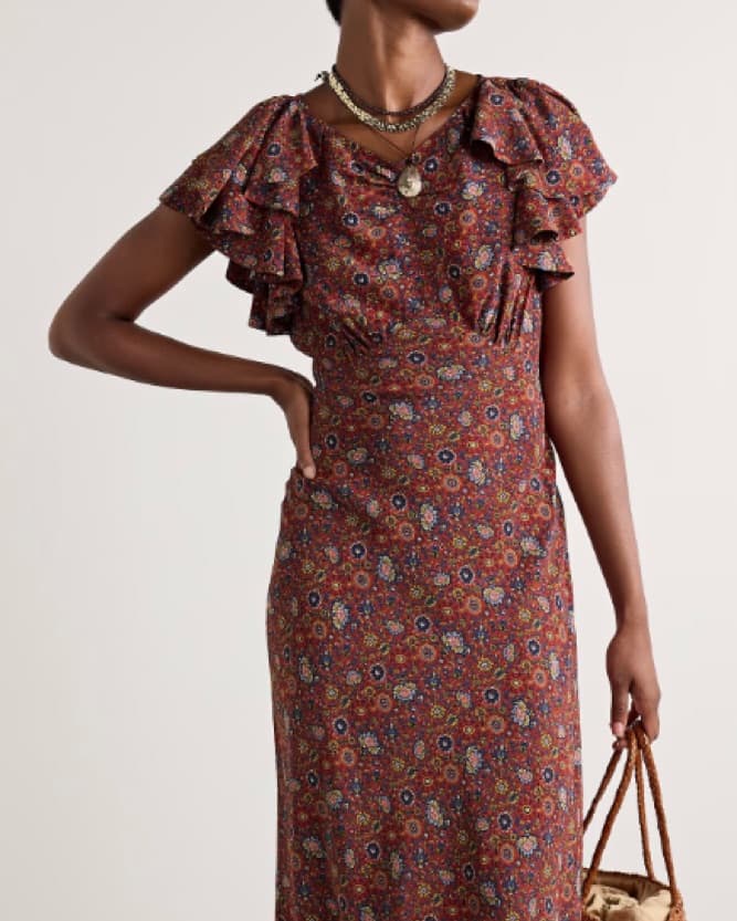 Dôen Beatriz Floral Maxi Dress - Image 2