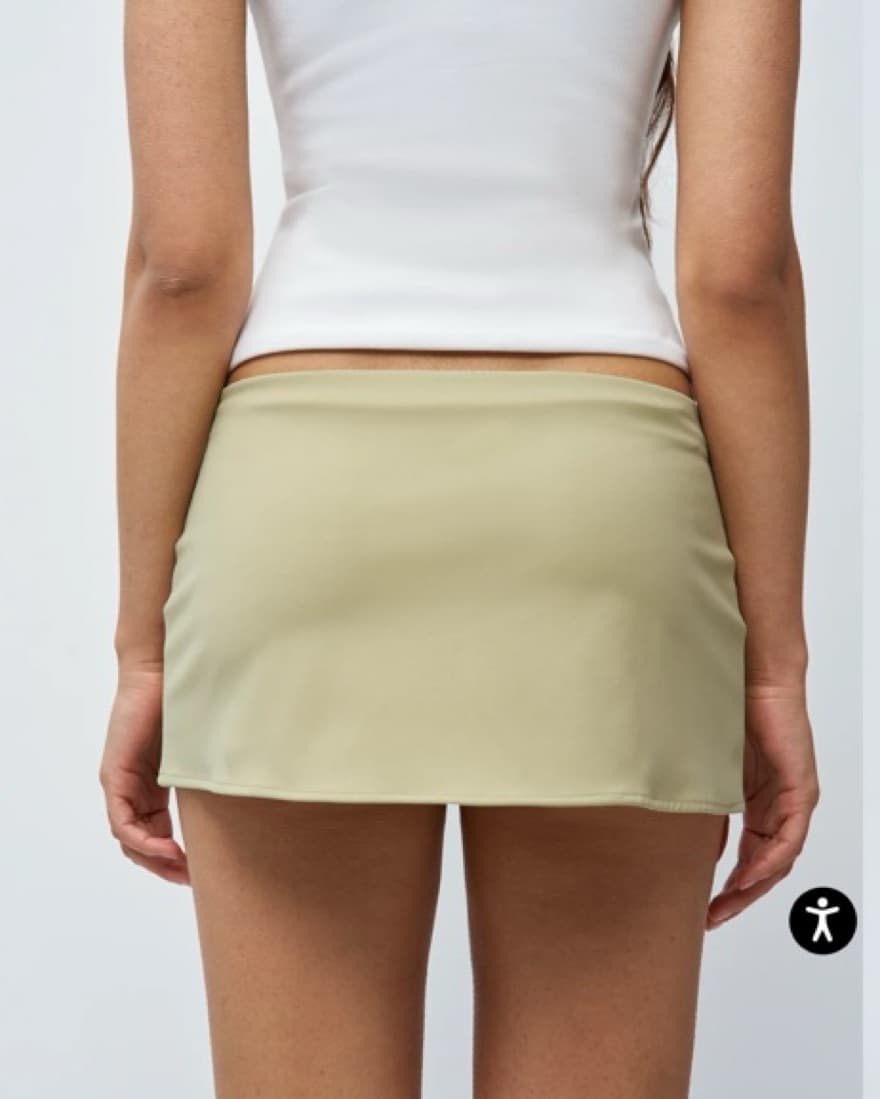 Danielle Guizio Micro Mini Stretch Skirt - Image 2