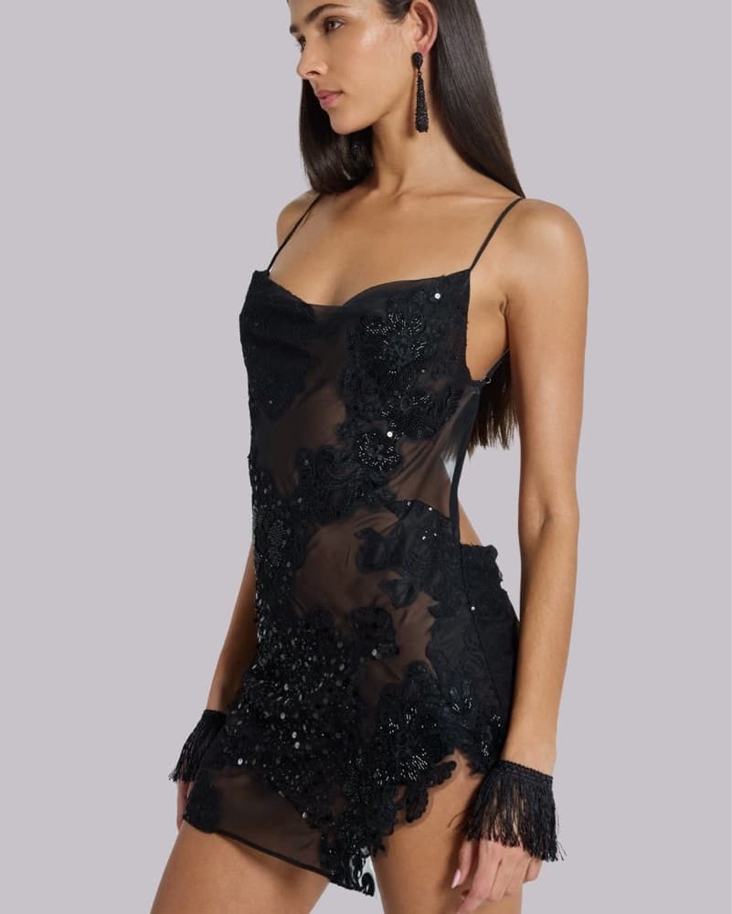 Jaded London Shadea Lace Mini Dress - Image 4