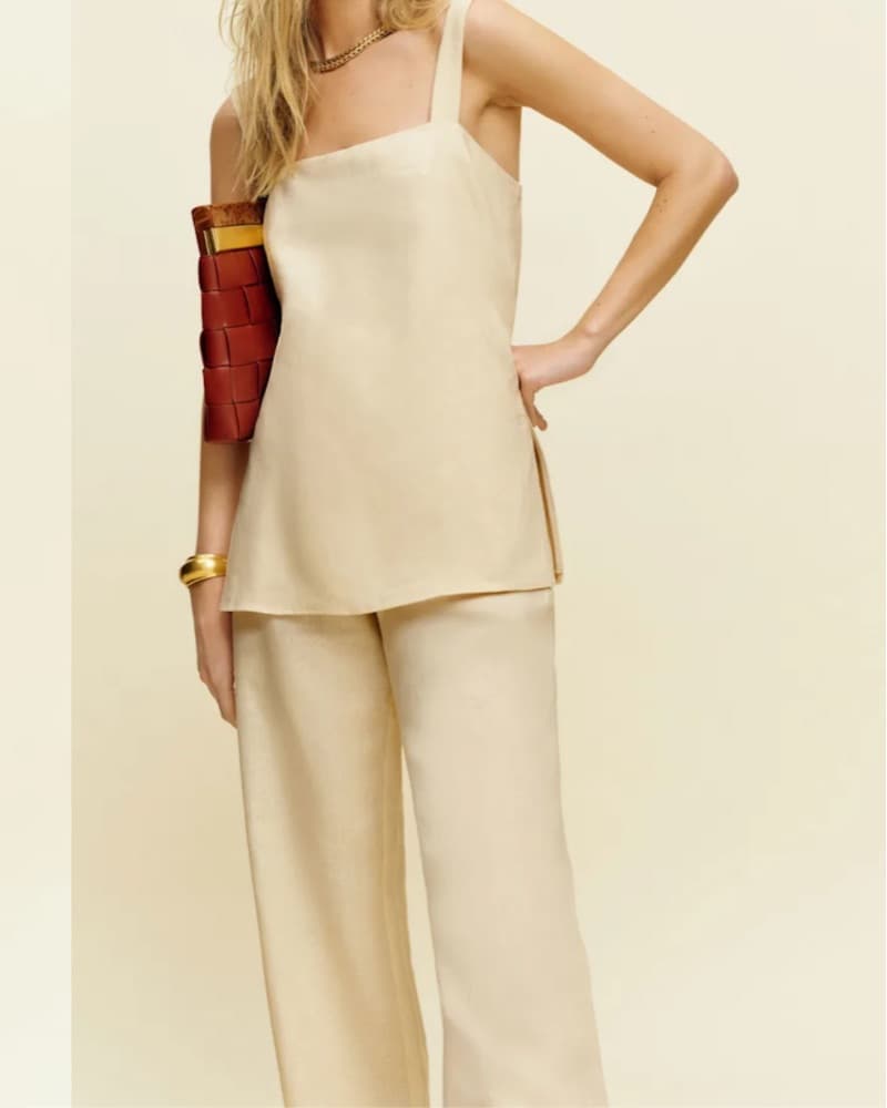 Kristen Linen Two Piece - Image 2
