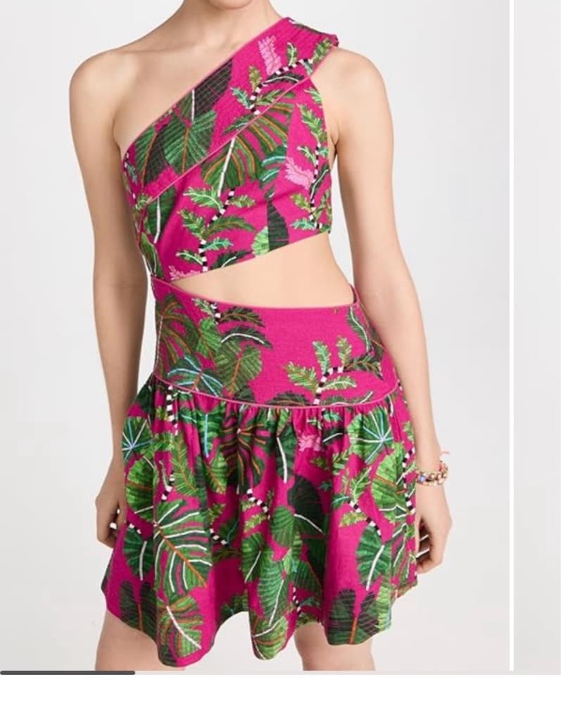 FARM Rio Pink Cute Out Dress - Image 4