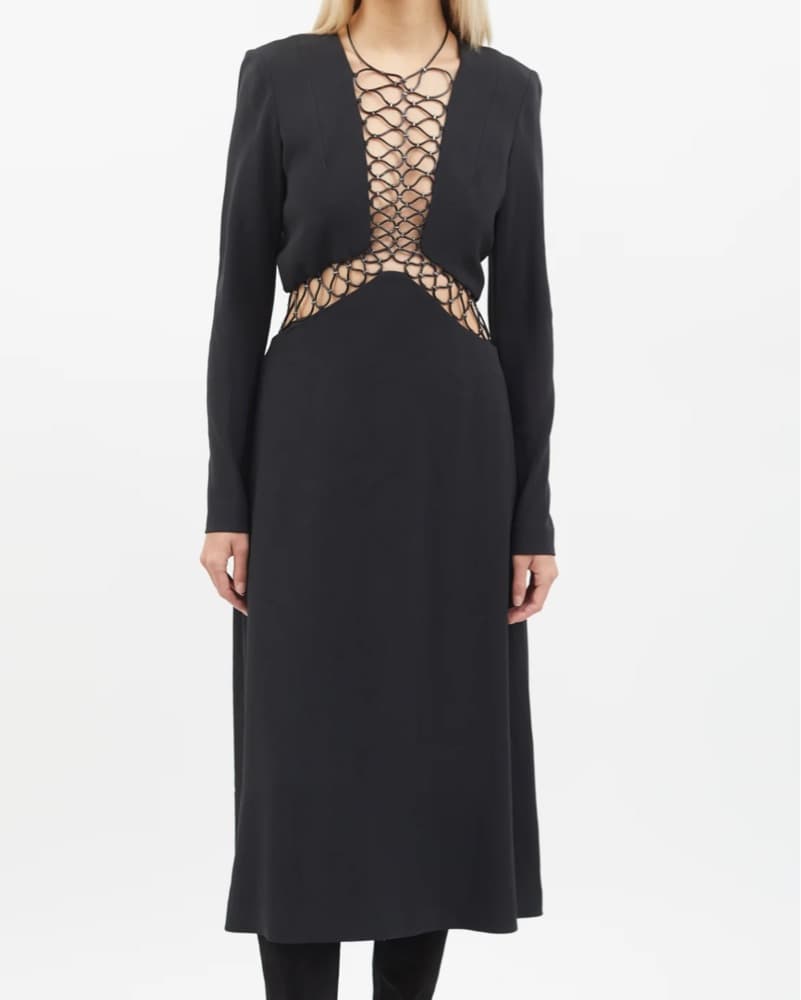 Dion Lee Lace Up Dress - Image 1