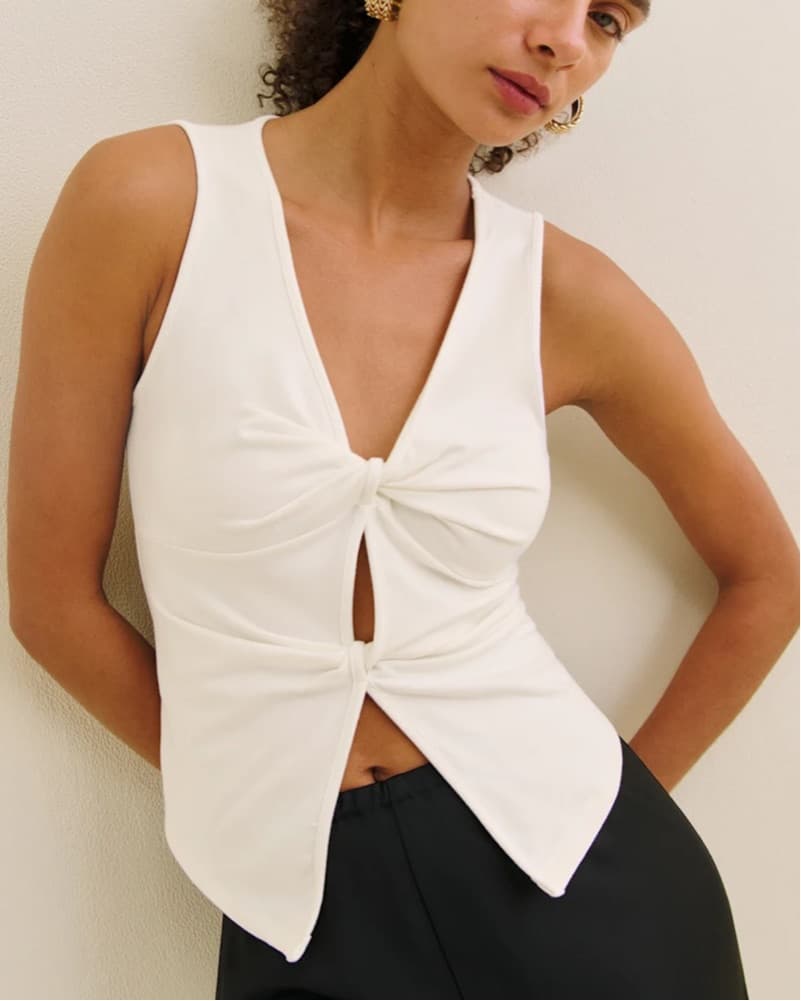 Tefi Knit Top Reformation  - Image 1