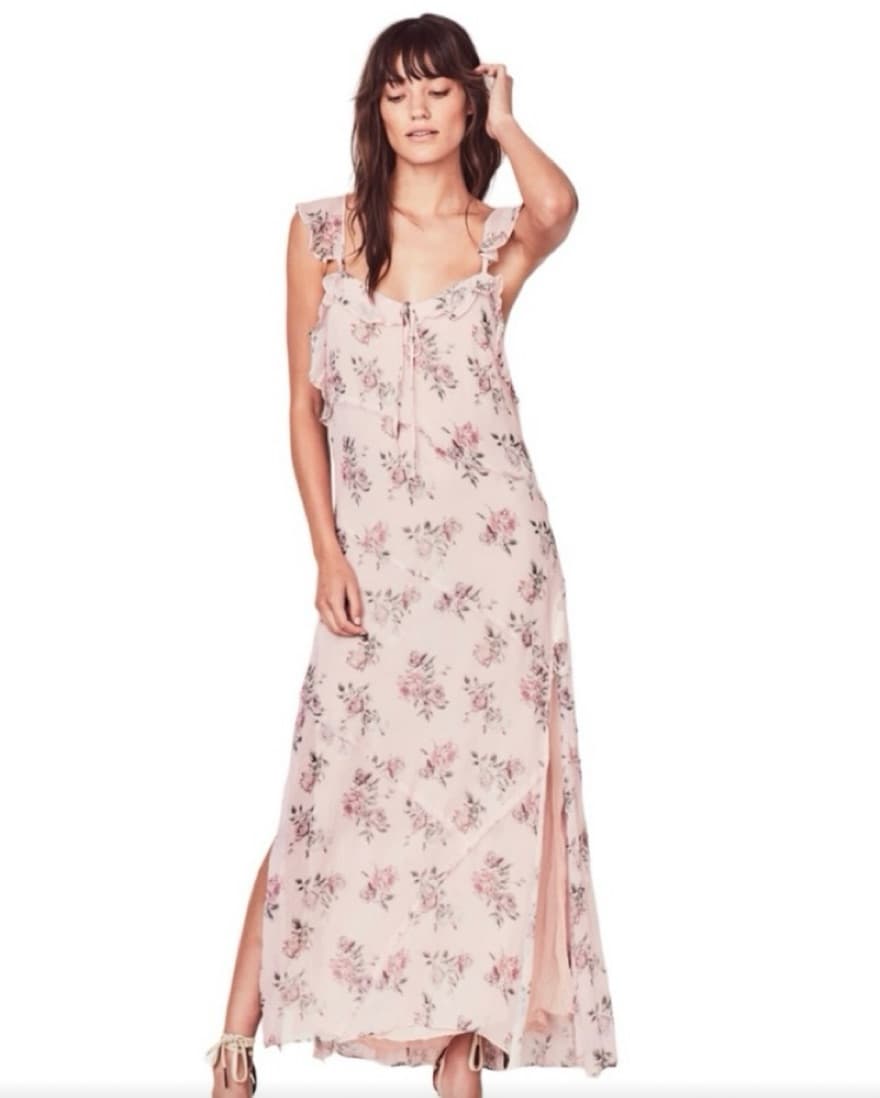 LoveShackFancy Sally Floral Maxi Dress - Image 5
