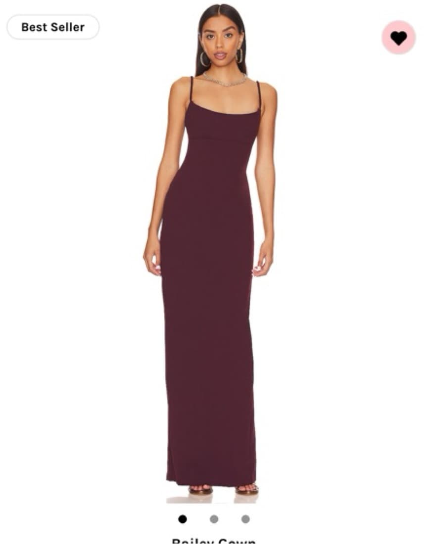 Maroon/wine Black Tie Dress - Image 1