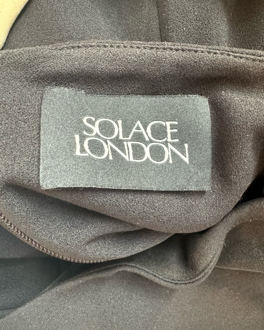 Solace London - Black Maxi Dress   - Image 4