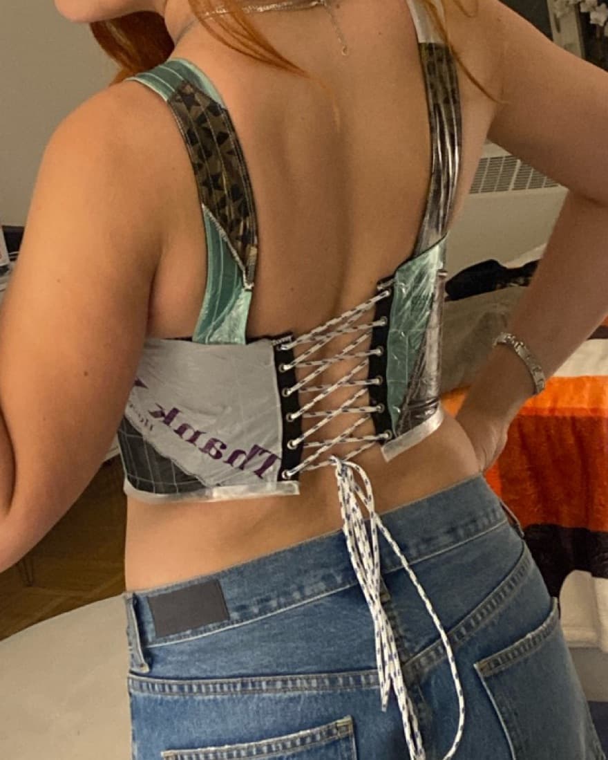 Handmade Plastic Corset  - Image 4
