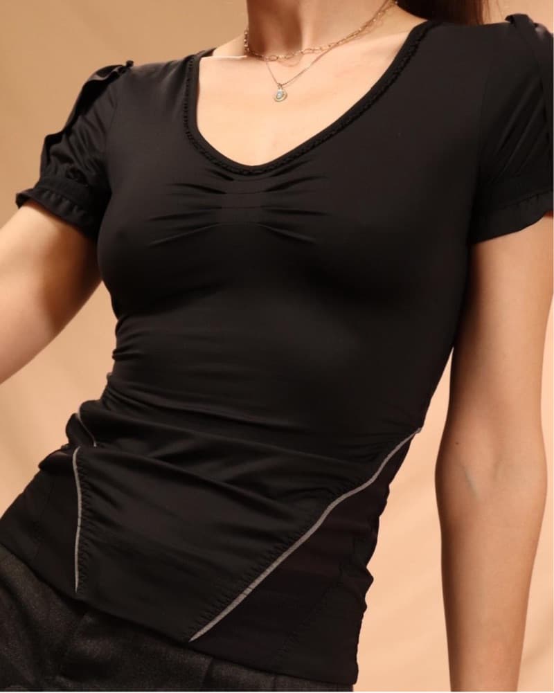 Adidas By Stella Mccartney Ruched Top  - Image 6