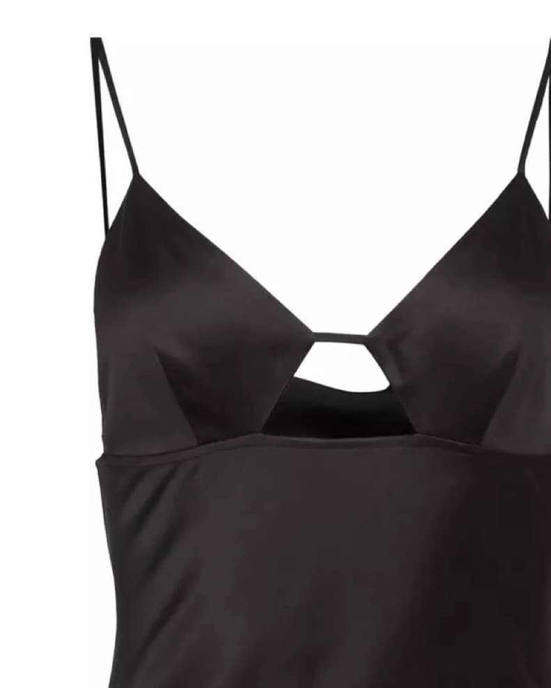 Fleur Du Mal Eco Luxe Keyhole Slip Dress - Image 5