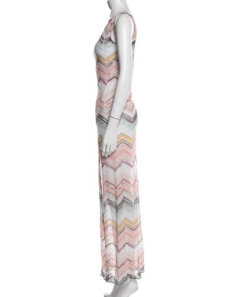 Missoni Stripped Long Dress   - Image 3