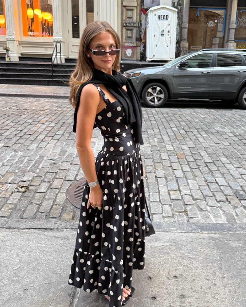 Cara Cara Polka Dot Santiago Dress - Image 5