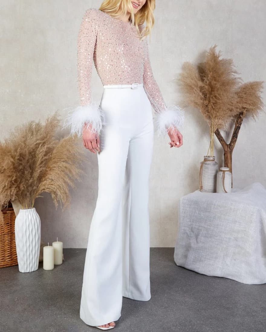 AMELIA WHITE JUMPSUIT - Image 6