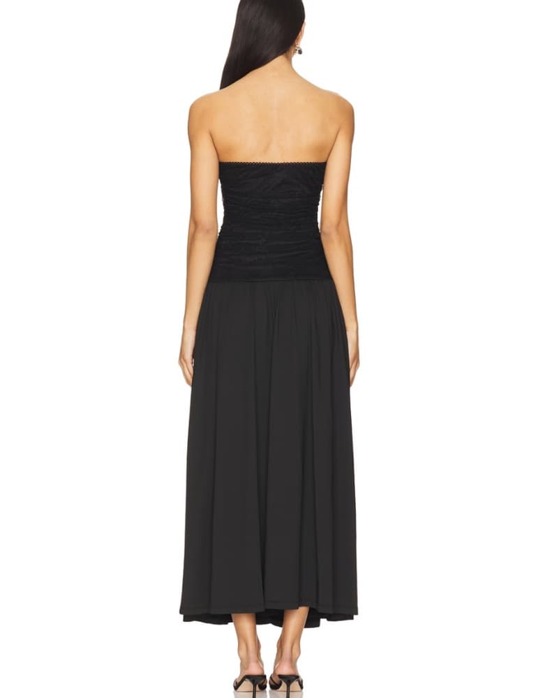 Nia Santal Dress In Black - Image 2