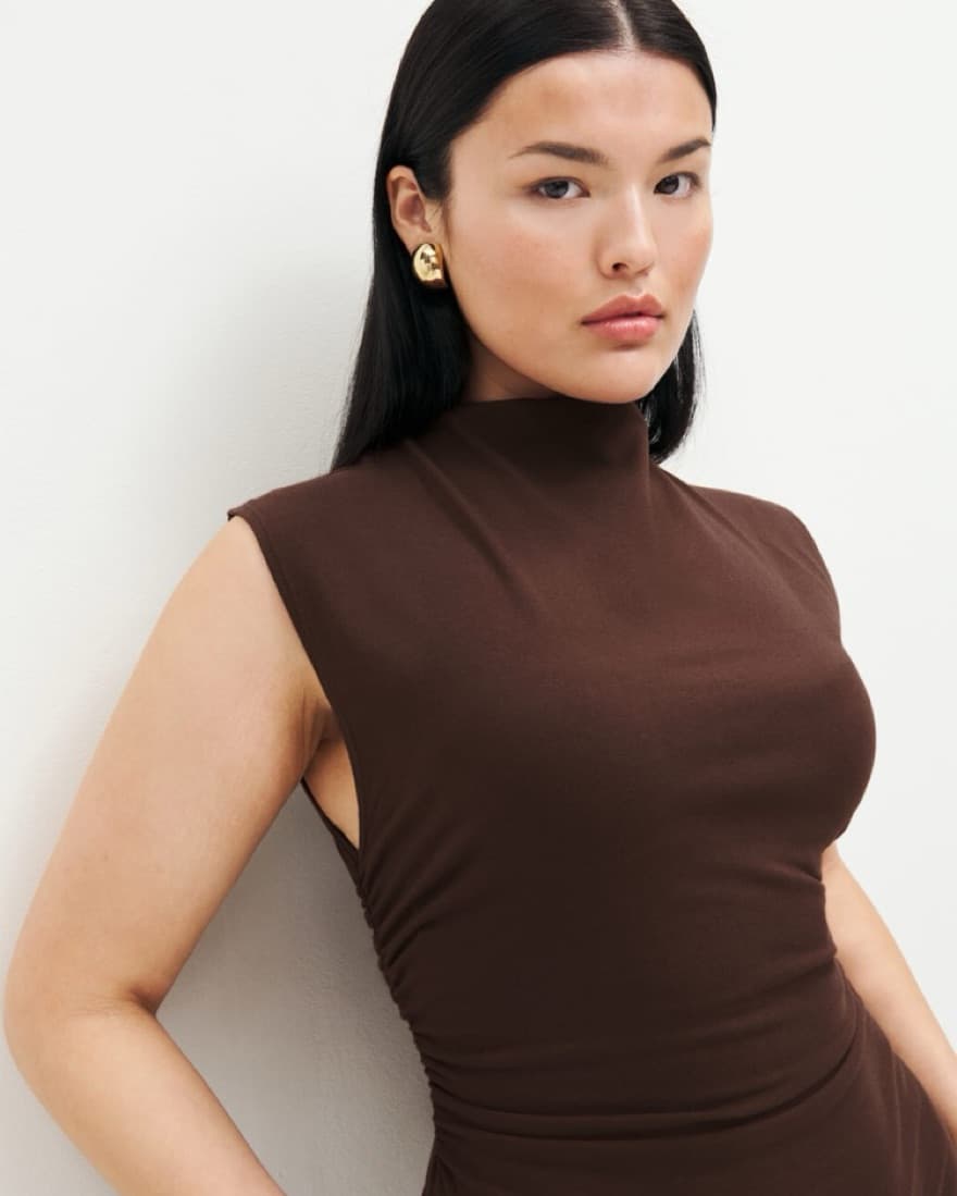 Reformation Alden Knit Mini Dress - Image 3