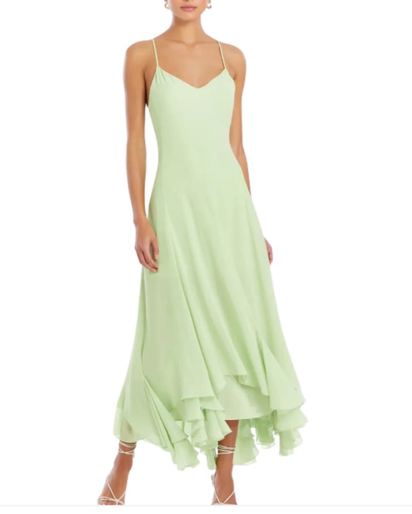 Amanda Uprichard - Clemenza Dress Pear - Image 1