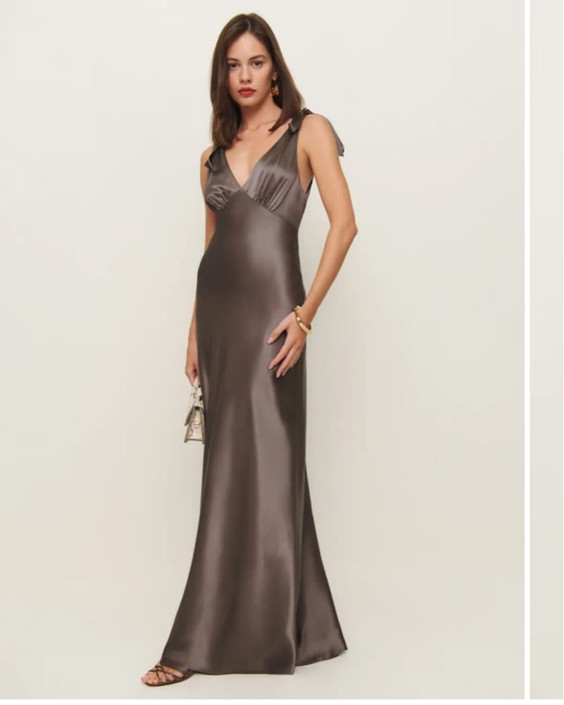 Reformation Pernille Silk Gown  - Image 1