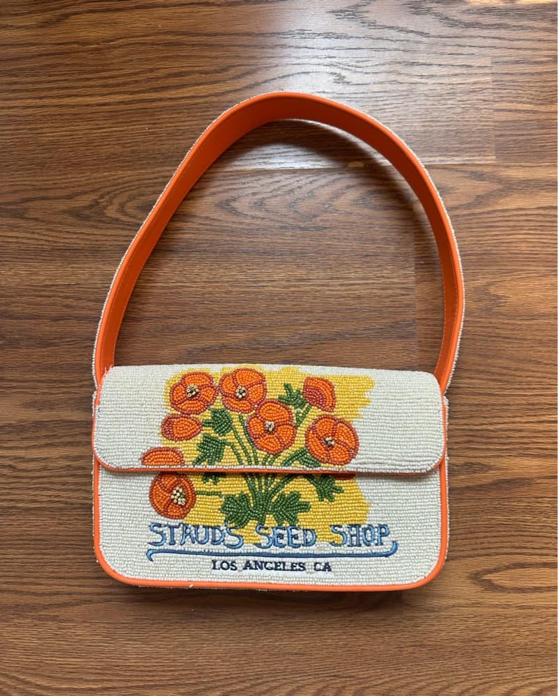 Staud Beaded Tommy Bag: Seed Shop - Image 3