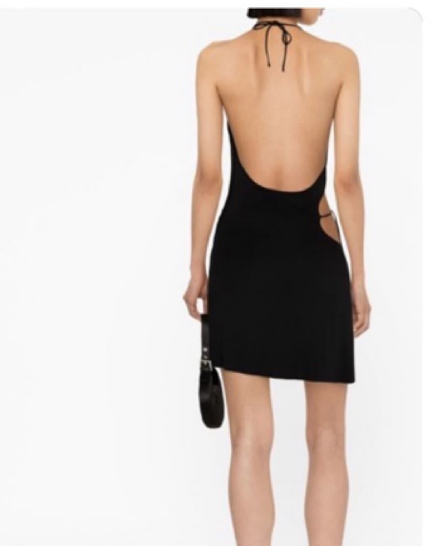 Danielle Guizio Black Backless Mini Dres - Image 6