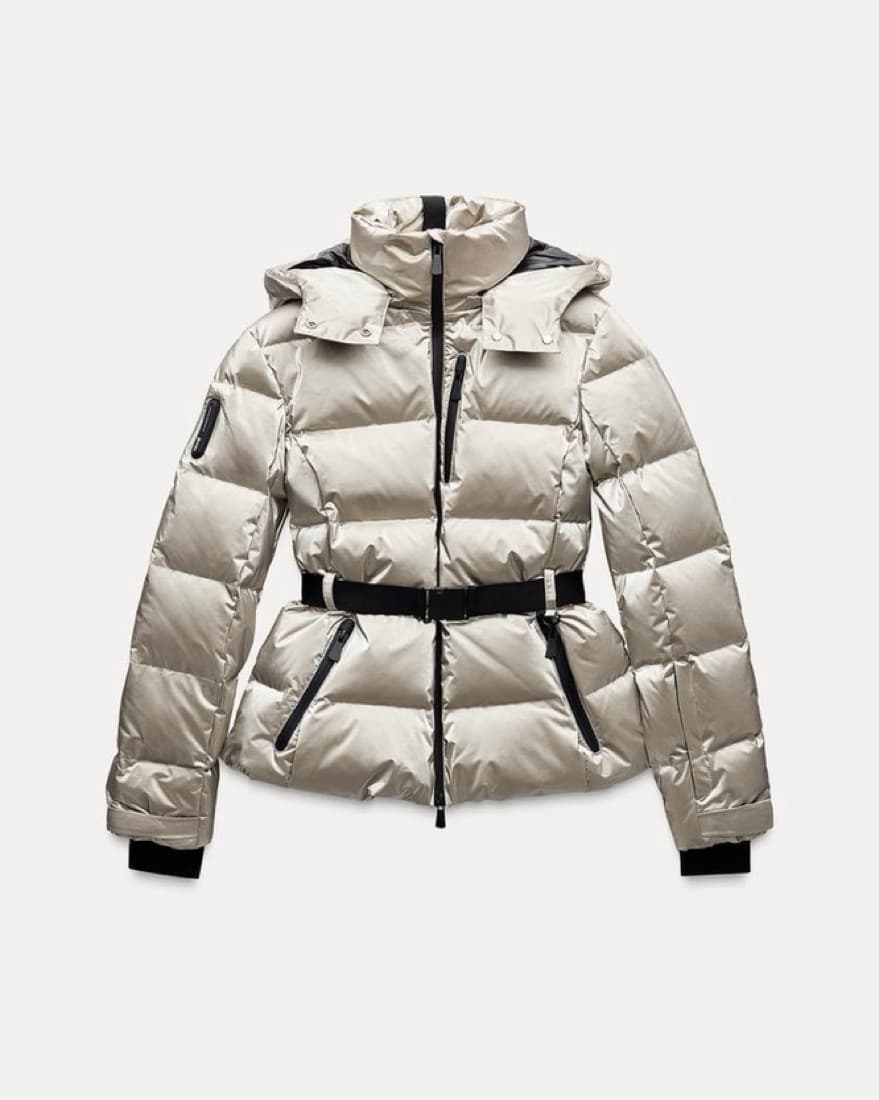 Gold Ski jacket from Zara Ski - Image 3