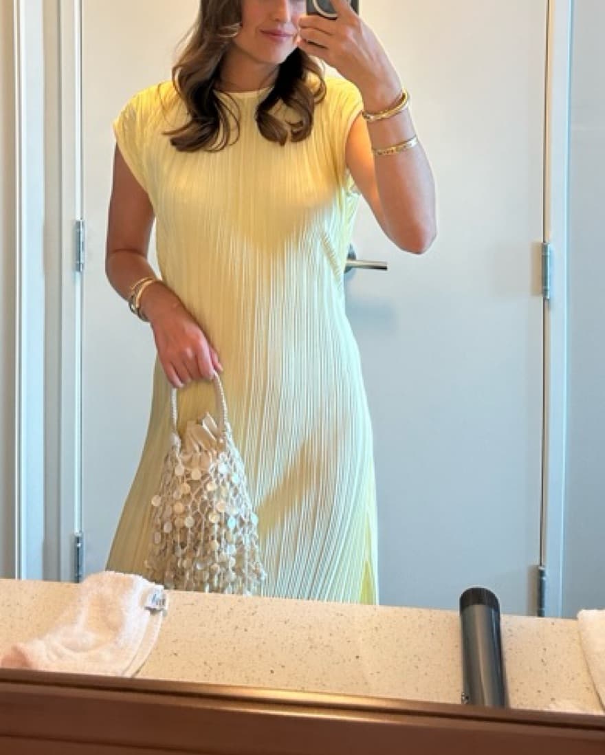 Butter Yellow Dress - Image 2