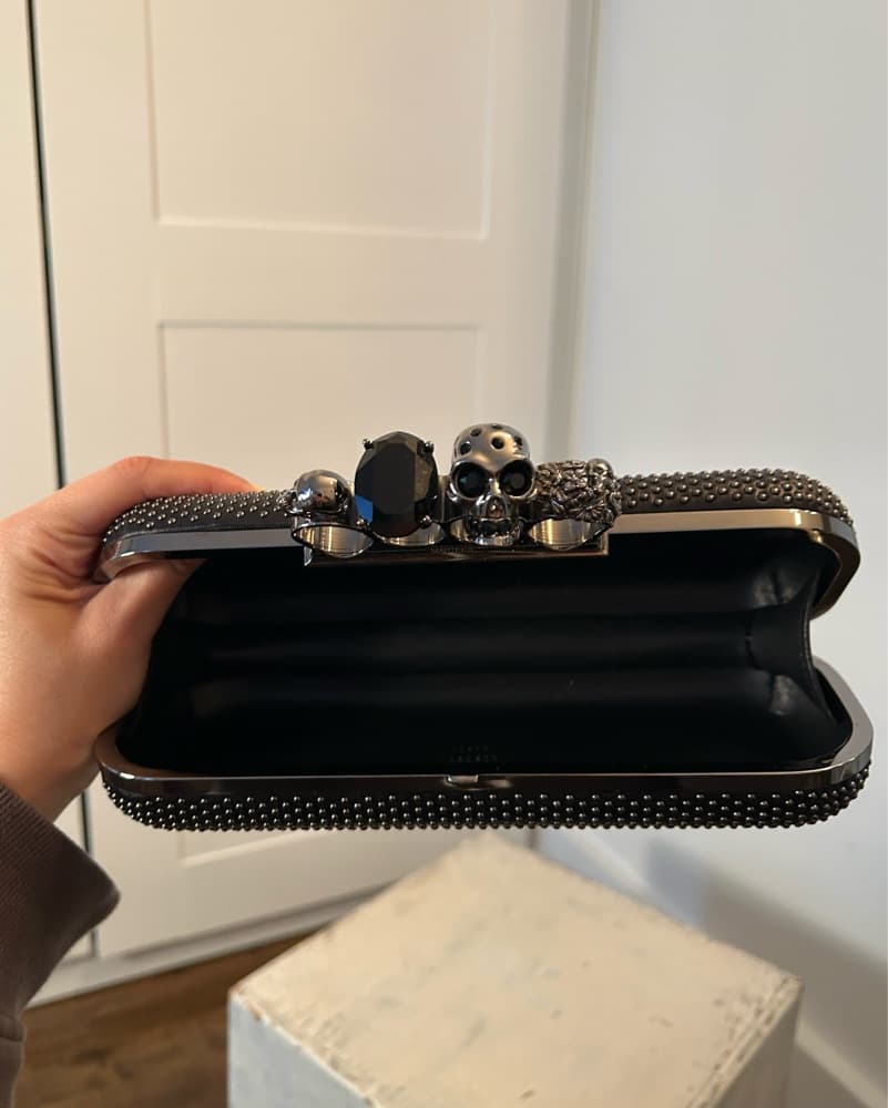Alexander McQueen Brass Knuckles Clutch - Image 5