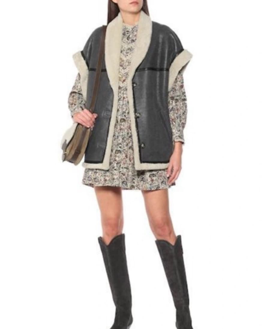 Marant Sold Out Shearling Vest - Image 4