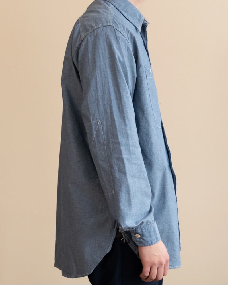 Engineered Garments chambray work shirt - Image 6