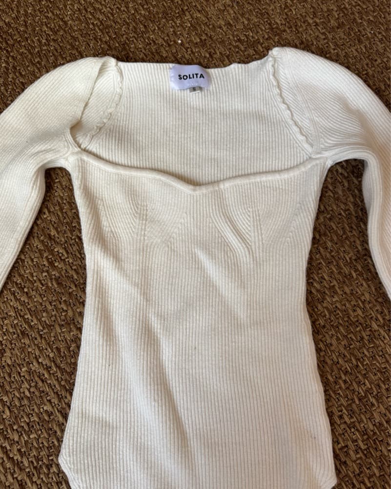 Knit Long Sleeve Sweater - Image 2