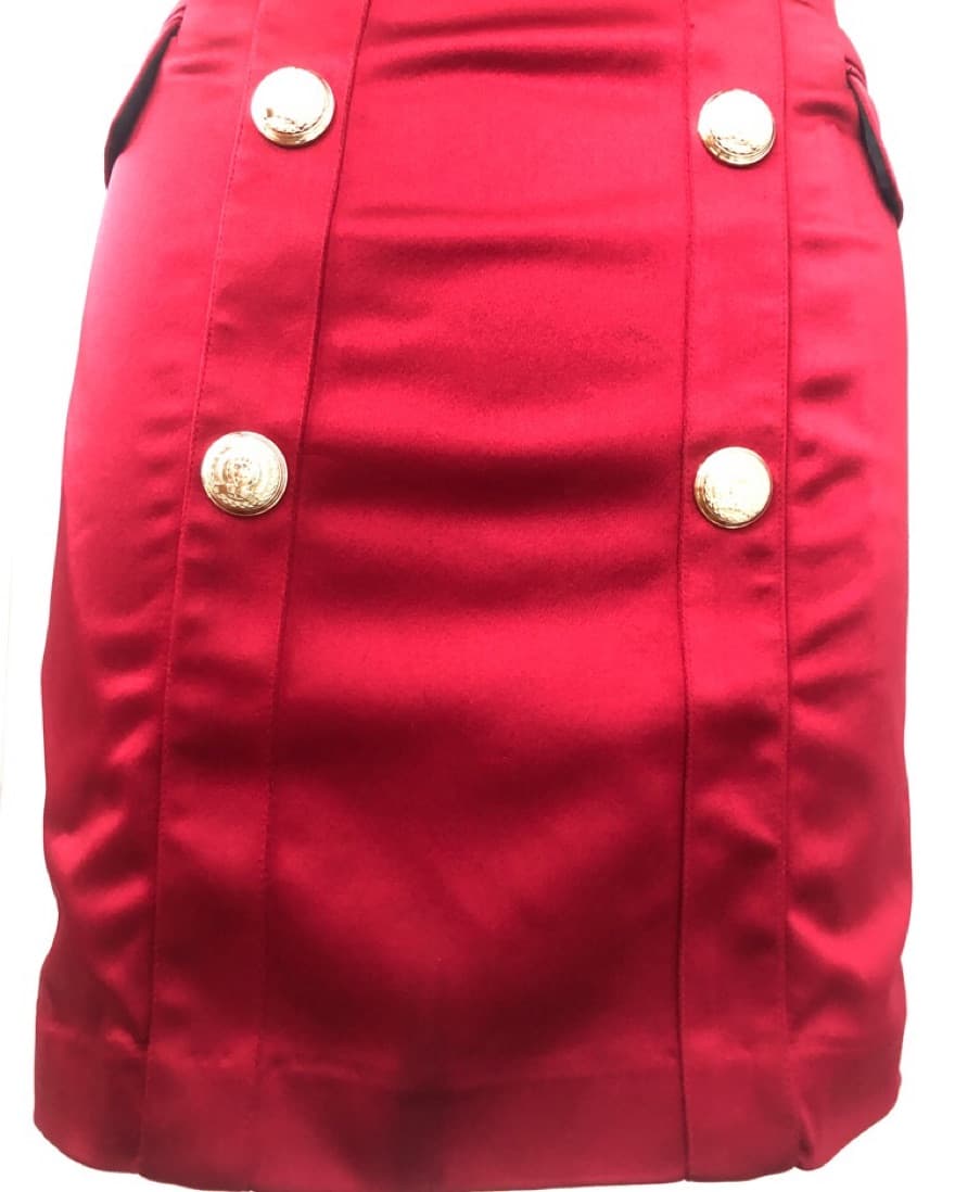 Cute Formal Halter Mini Dress - Image 3
