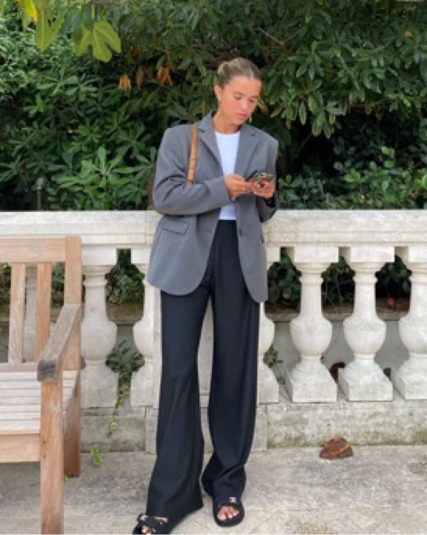 Djerf Avenue Forever Blazer Grey - Image 3