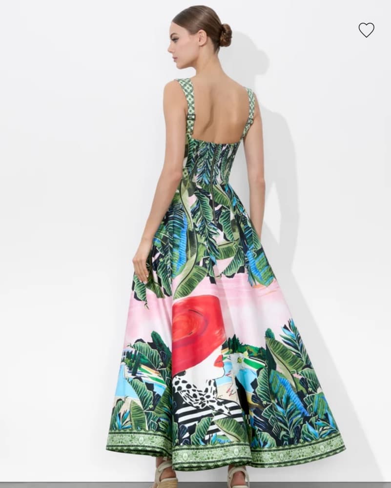 Alice & Olivia Fia Fit & Flare Dress - Image 3