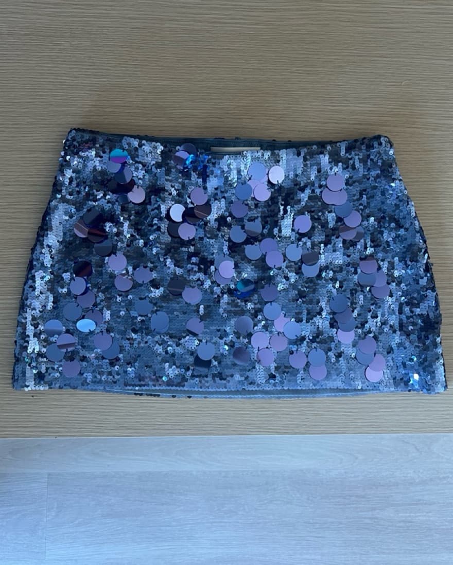 GUIZIO Paillette Skirt in Mystic - Image 2
