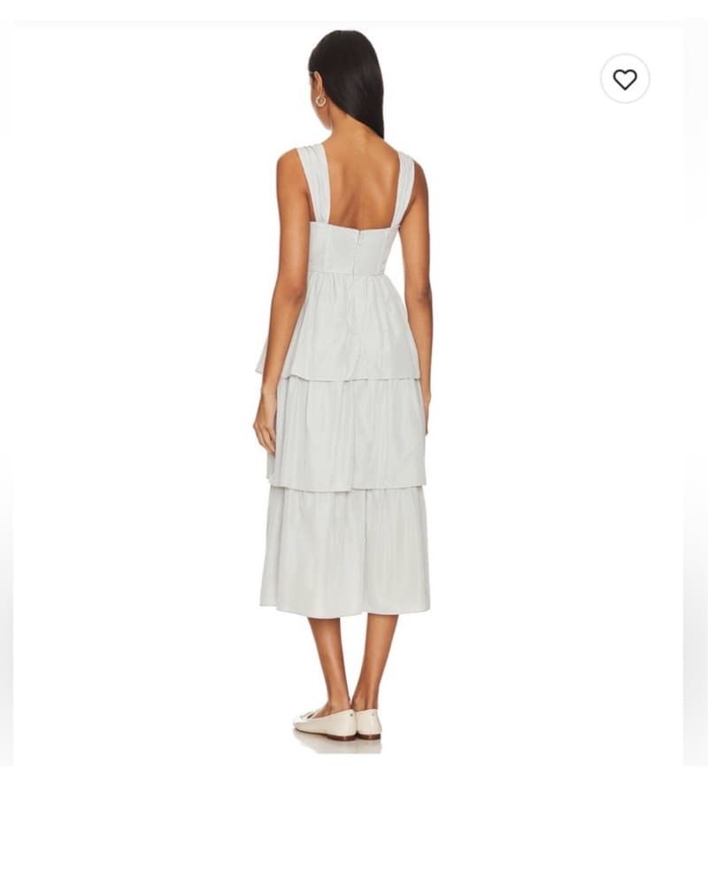  WeWoreWhat Dress light Gray blue - Image 3