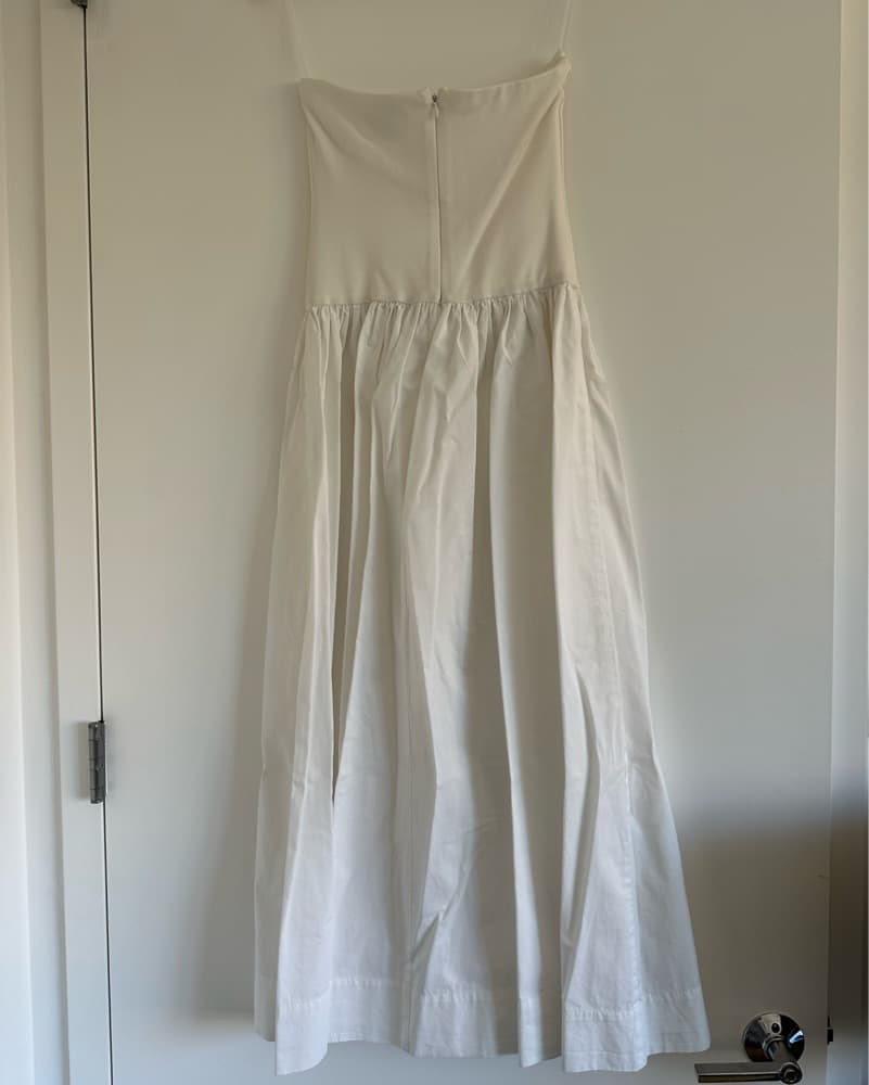 Dissh White Strapless Dress - Image 5