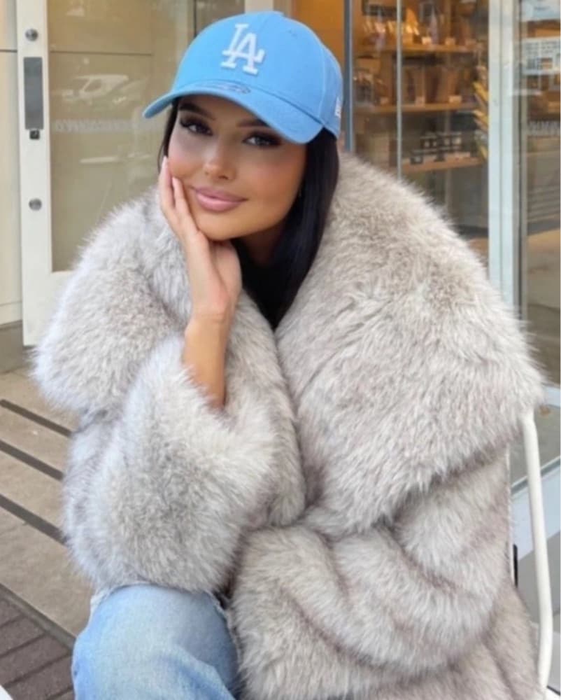 Faux Fur Coat  - Image 2