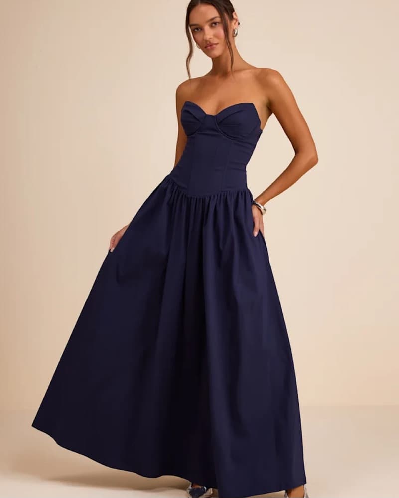 Blue Formal Dress  - Image 1