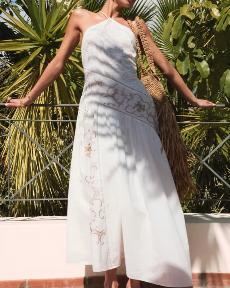 Asos Halter Maxi Dress - Image 1