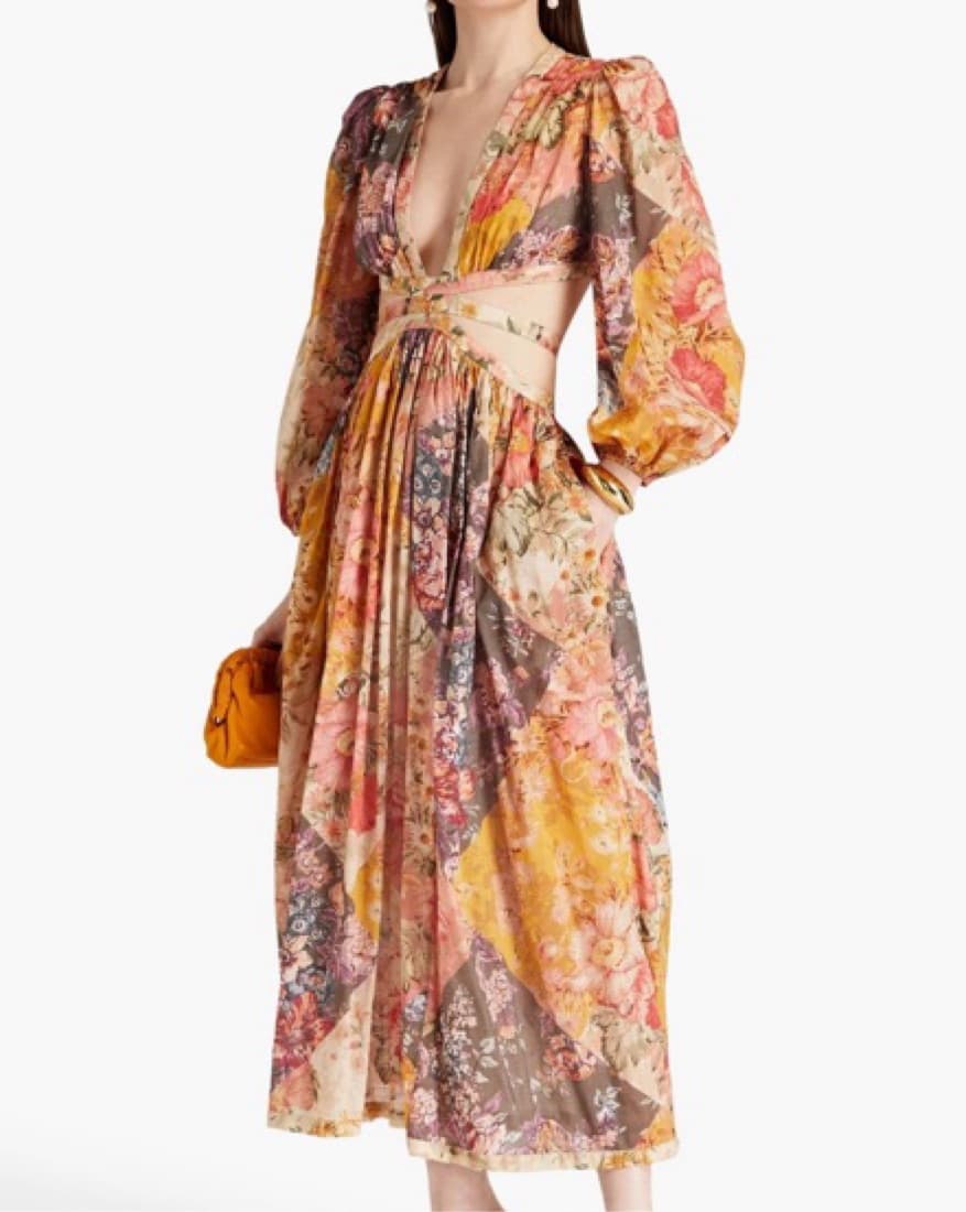 Zimmermann Pattie Bow Floral Maxi - Image 2