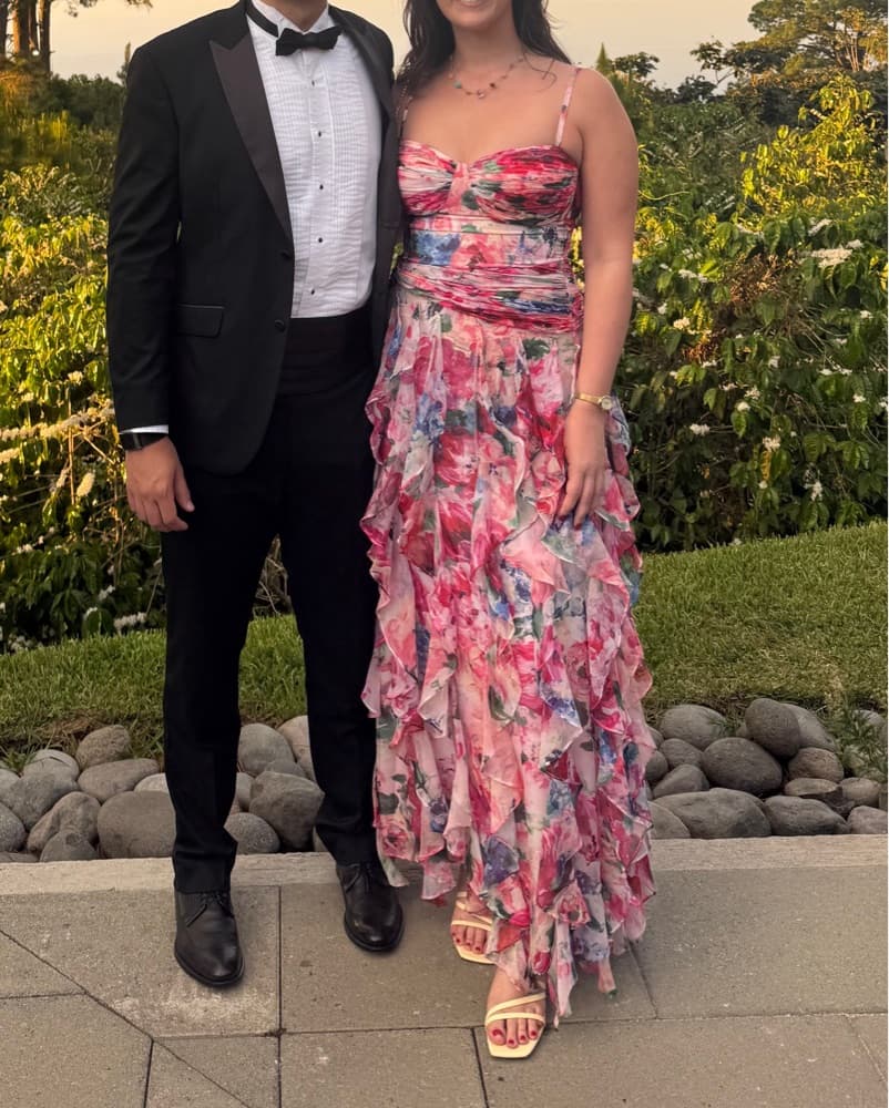 Pink Floral Maxi - Image 1