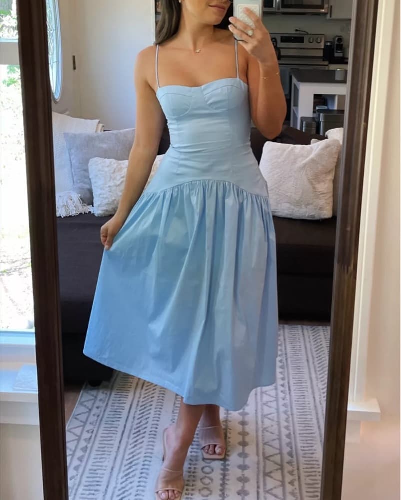 Peppermayo Yvette Corset Midi Dress - Image 5