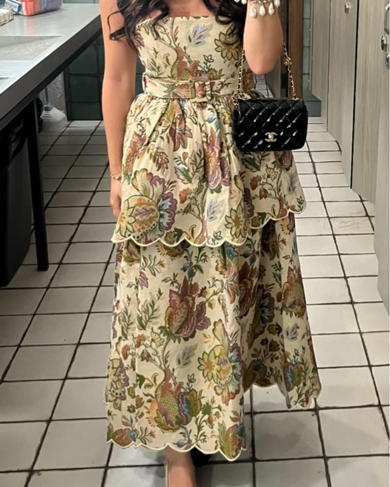 Eddy Floral Midi Dress - Image 2