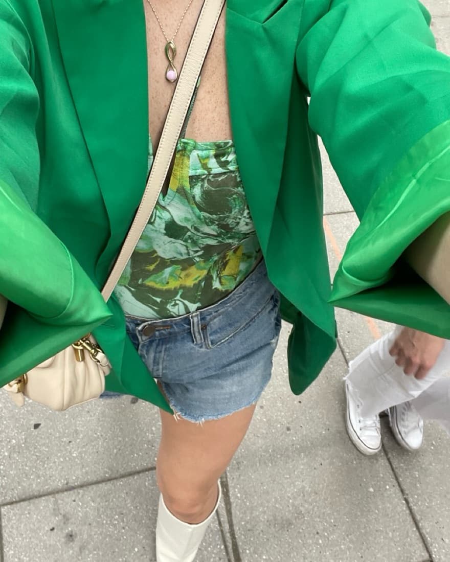 Green Blazer - Image 1