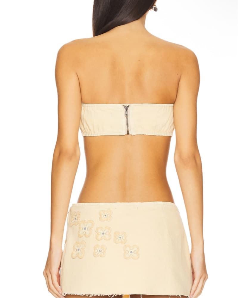 I.AM.GIA Floral Bandeau Top and Skirt - Image 3