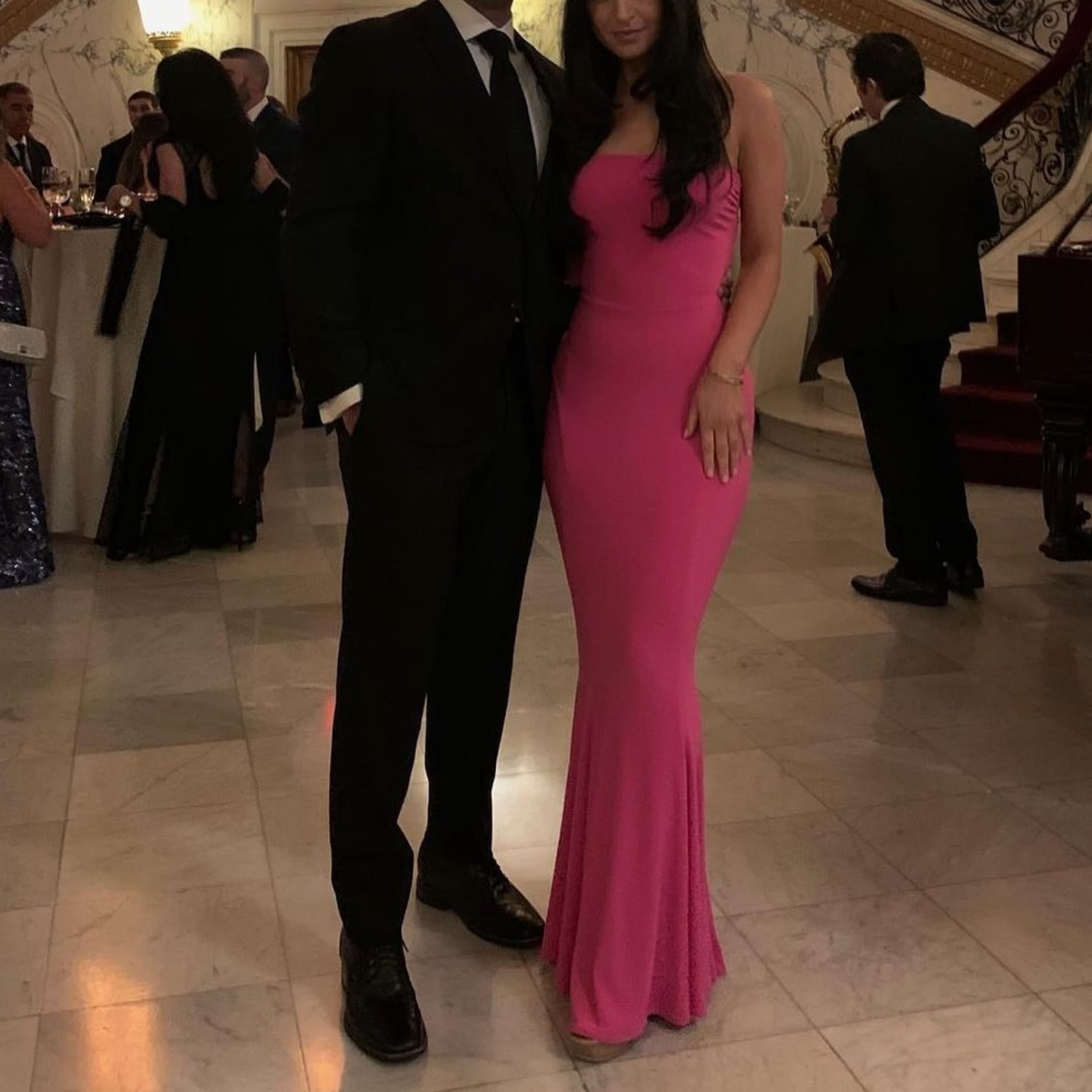 Pink Norma Kamali Gown - Image 2