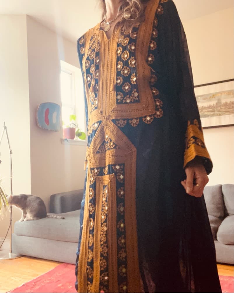 Vintage Embroidered  Dress - Image 3