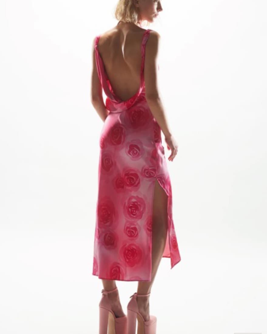 Mirae Paris Thea Desert Rose Dress - Image 2