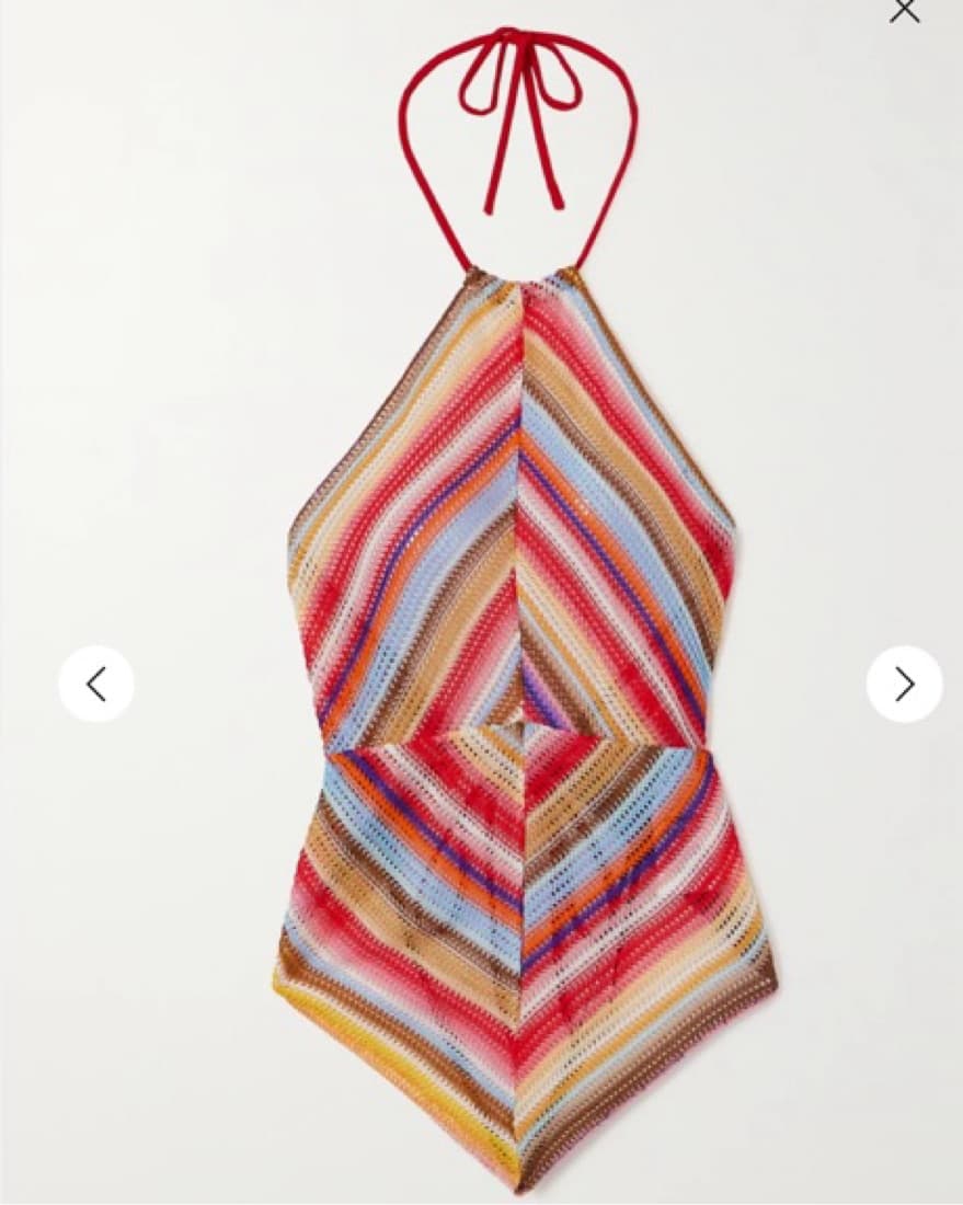 Missoni Zig Zag Halter Top - Image 3